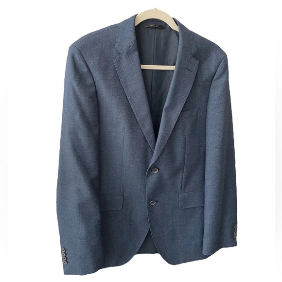 Boss HUGO BOSS Mens Blazer Sport Coat Jacket 38R Suit Jacket 100% wool - Picture 1 of 10